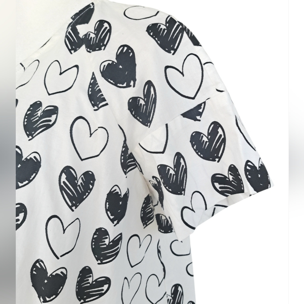 Anthropologie Porridge Heart Patterned Dress - Picture 7 of 11
